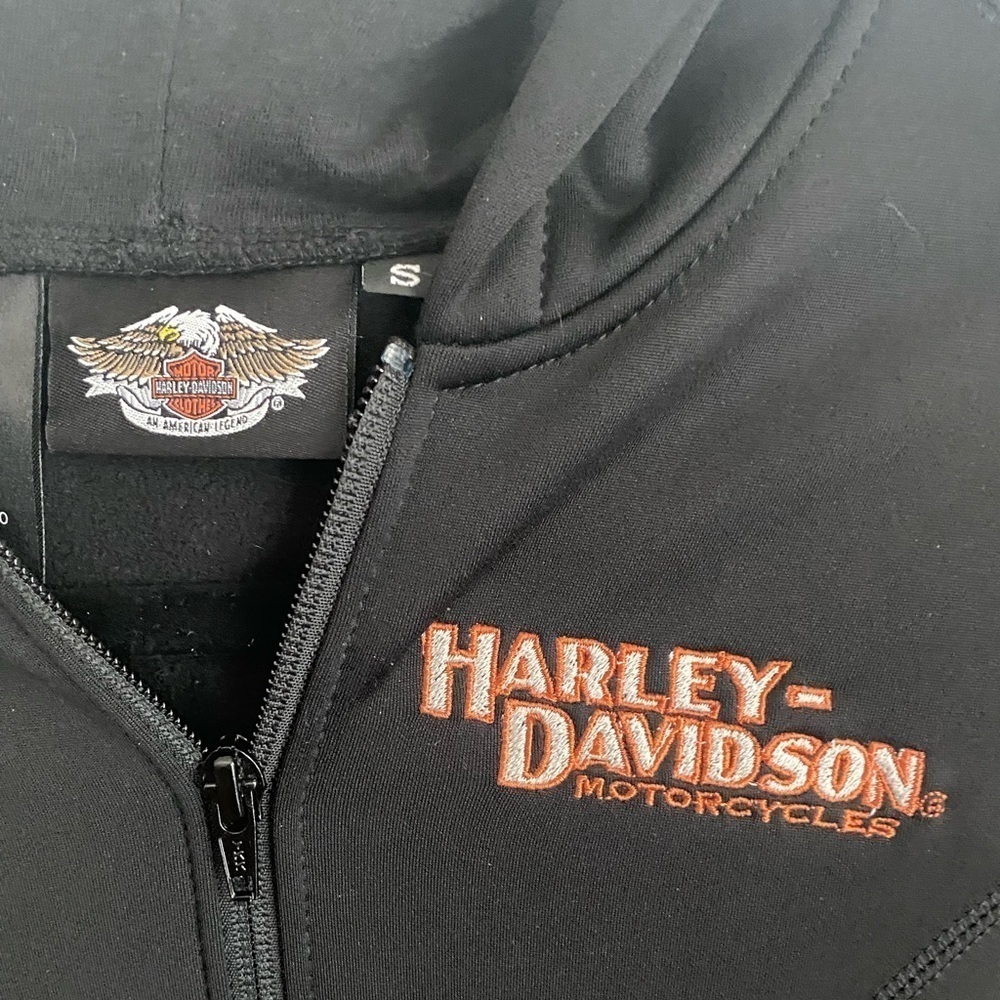 Harley Davidson Miss Enthusiast Jacket NWOT Small​​​​​​​ - Picture 14 of 15